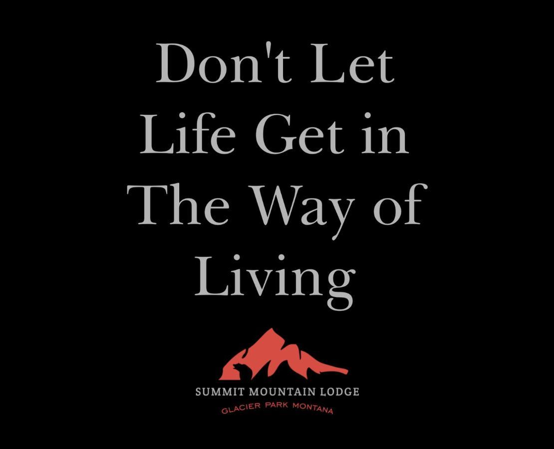 Summit Mountain Lodge And Steakhouse East Glacier Park Village Экстерьер фото